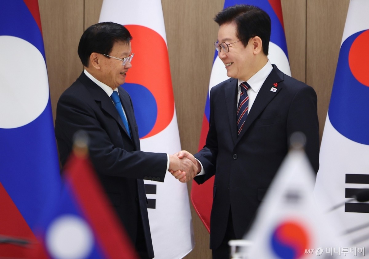 통일교 의혹과 윤석열 전 대통령의 내란 관련 증언, 한-라오스 관계 강화