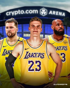 레이커스, 우승 위해 빅 무브? &apos;릅돈립&apos; 도울 "216cm·3점 37.2%" 빅맨으로 BIG4 노린다!..."마지막 조각 될 수 있어"