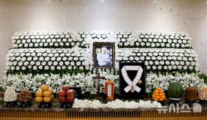 배우 이순재에 추서된 금관문화훈장